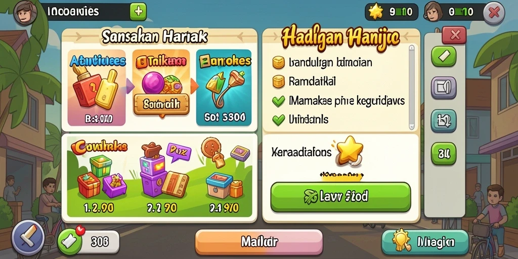 Antarmuka pengguna yang intuitif dan mudah digunakan.