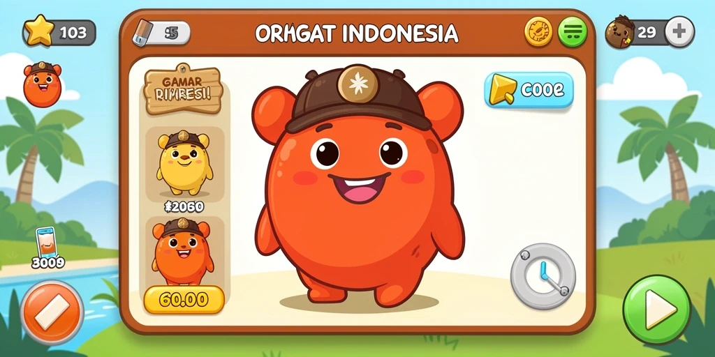 Pengaturan sistem reward yang variatif dan menarik.