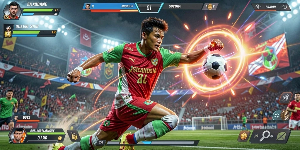 Screenshot memperlihatkan fitur bonus yang menguntungkan.