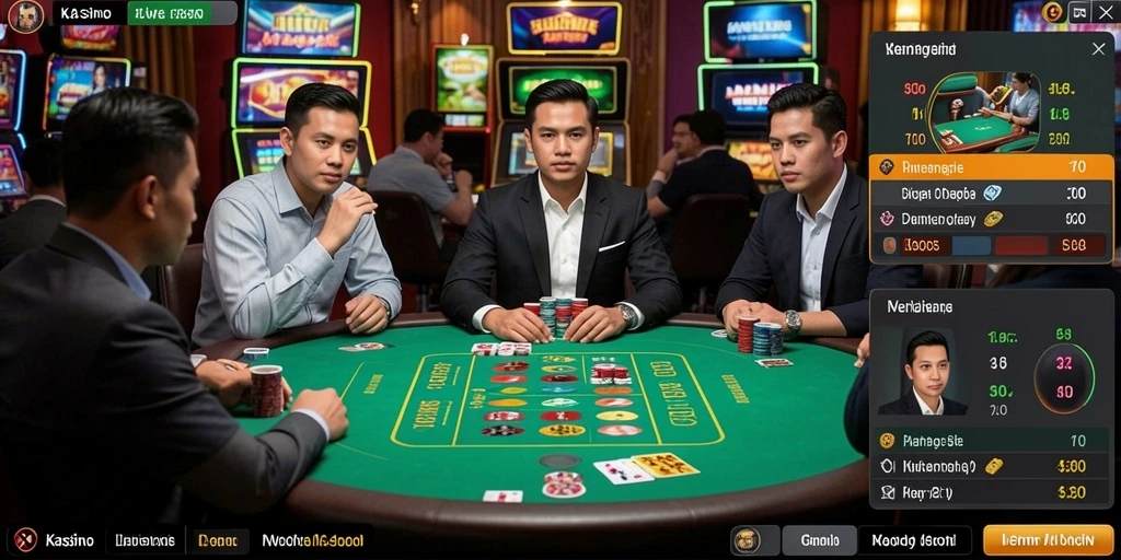 Tangkapan layar dari level yang penuh tantangan.