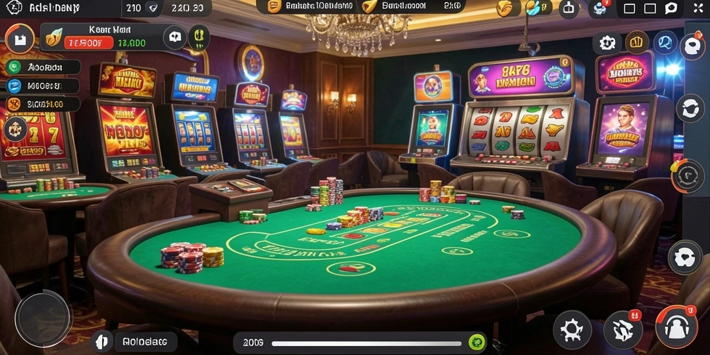 Tangkapan layar yang menampilkan grafis menawan dari dunia game.
