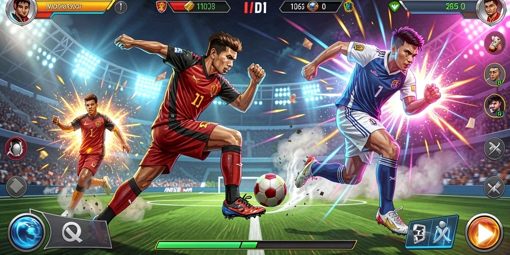 Gameplay yang seru dan menantang di setiap level.