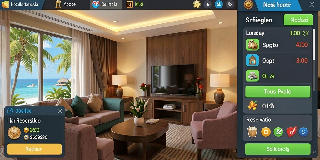 Pengguna dapat berinteraksi satu sama lain dalam game.